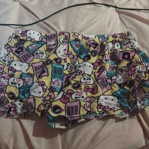 Hello kitty pjs shorts